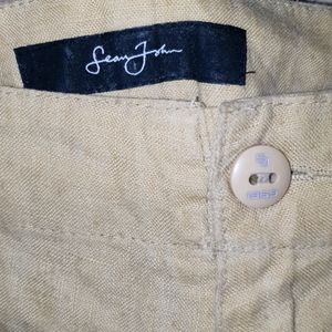Sean John 100% Linen shorts